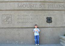 Kyle at Johnson Ridge Observatory, Mount St. Helens